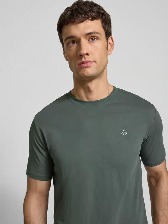 Marc O'Polo T-shirt Logo-T-shirt van bio-katoen - Foto 2