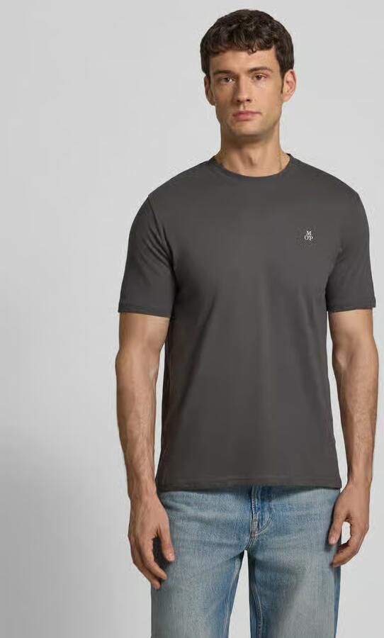 Marc O'Polo T-shirt Logo-T-shirt van bio-katoen - Foto 6