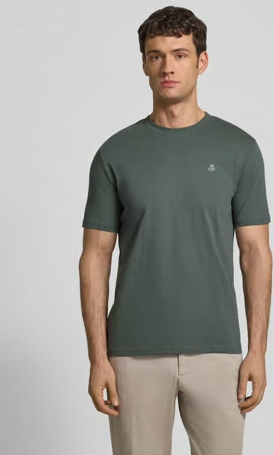 Marc O'Polo T-shirt Logo-T-shirt van bio-katoen - Foto 3