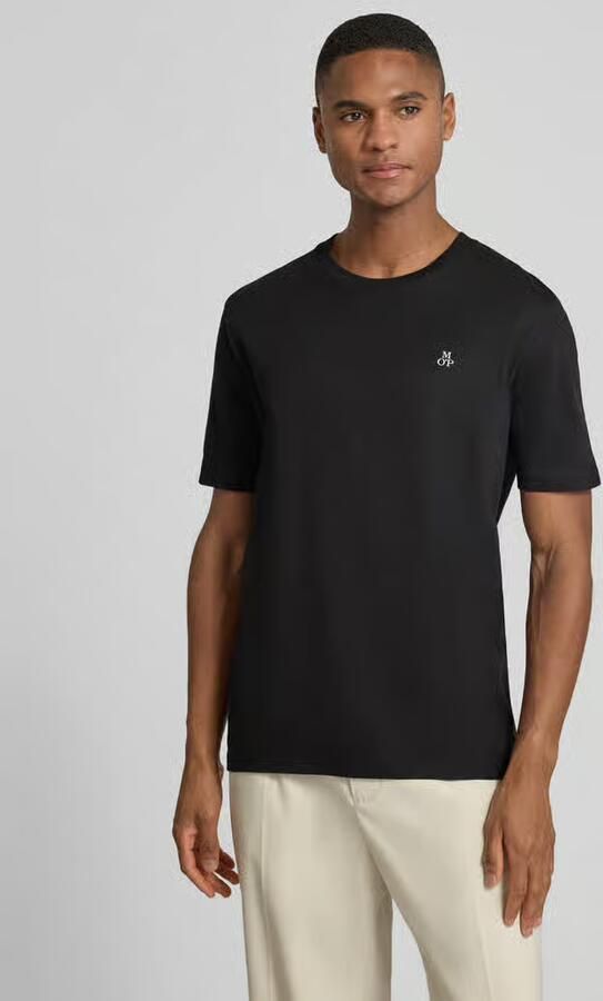 Marc O'Polo T-shirt Logo-T-shirt van bio-katoen - Foto 2