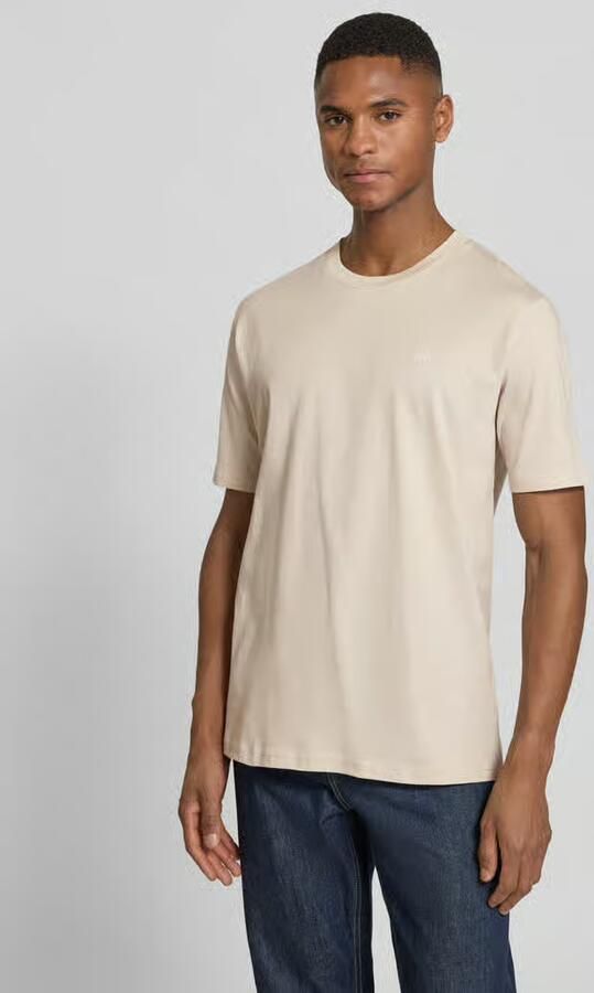 Marc O'Polo T-shirt met labelprint - Foto 3