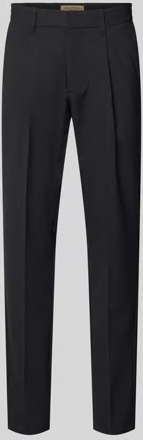 Marc O'Polo tapered fit wijdte broek 'MOROT JOGGER' × DFB Travel collectie - Foto 2