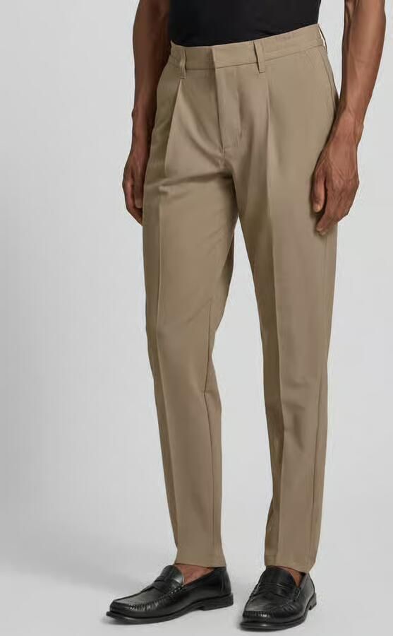 Marc O'Polo tapered fit wijdte broek 'MOROT JOGGER' × DFB Travel collectie - Foto 2