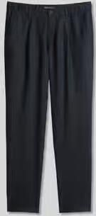 Marc O'Polo Tapered linnen broek met riemlusjes model 'OSBY JOGGER'