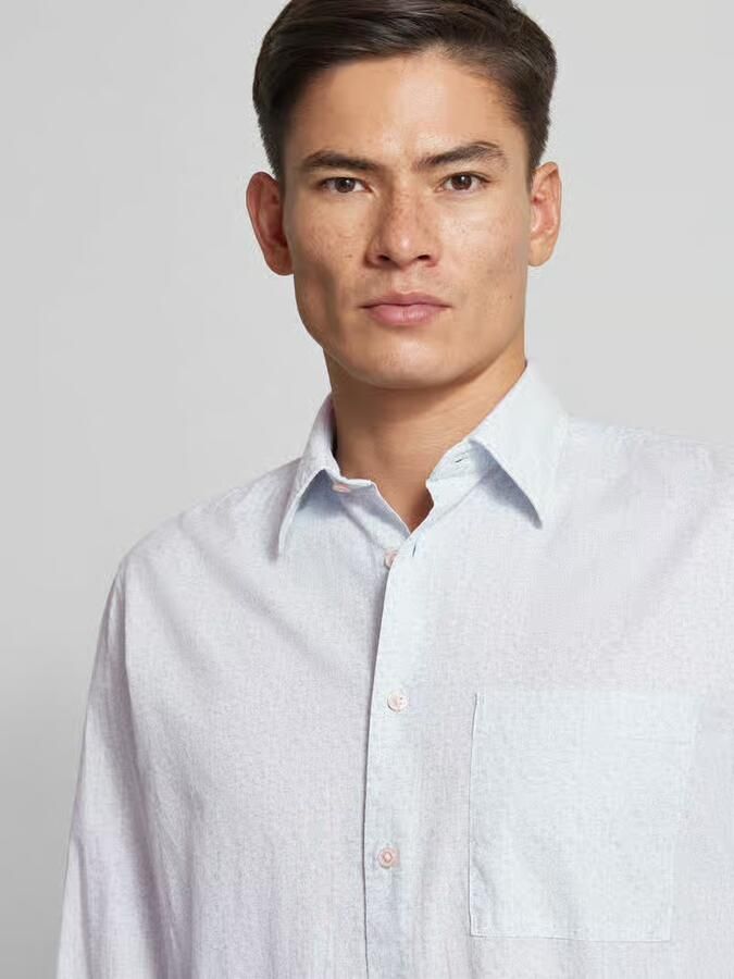Marc O'Polo Vrijetijdsoverhemd met all-over motief model 'Camp'