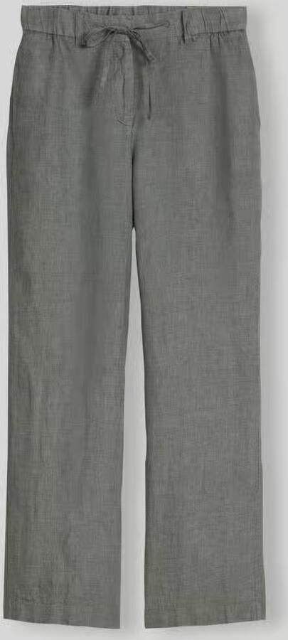 Marc O'Polo wide fit broek van puur linnen - Foto 2