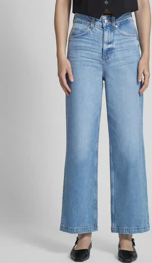 Marc O'Polo Wide fit jeans met biologisch katoen model 'SJVA' - Foto 3