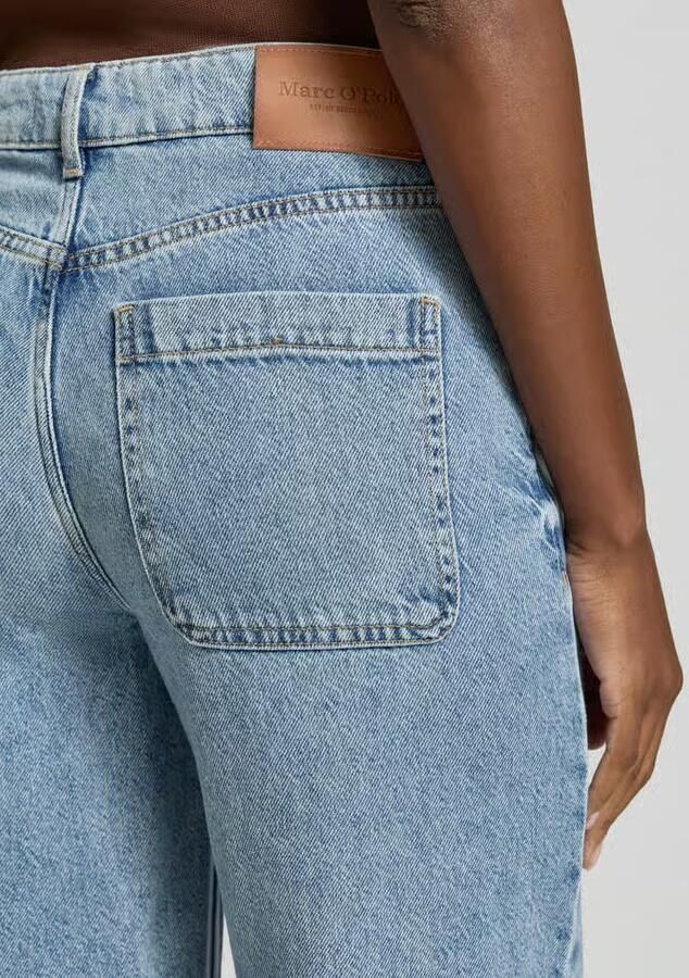 Marc O'Polo wide fit jeans met linnen model 'FIA'