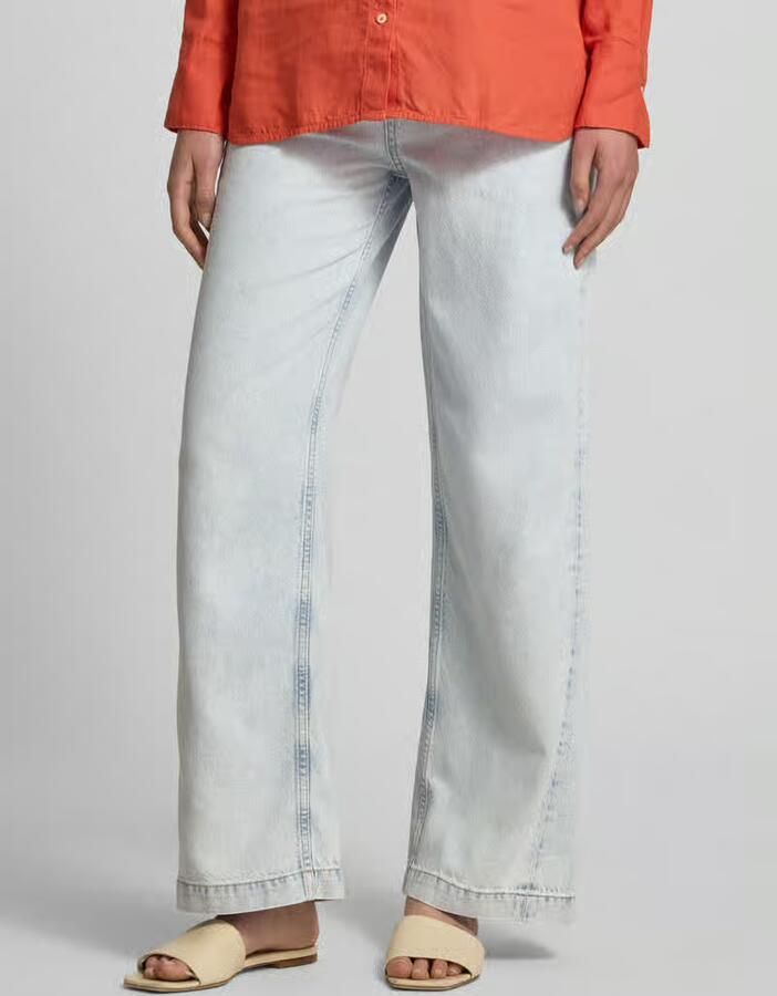 Marc O'Polo Wide fit jeans van een mix van katoen en lyocell - Foto 3