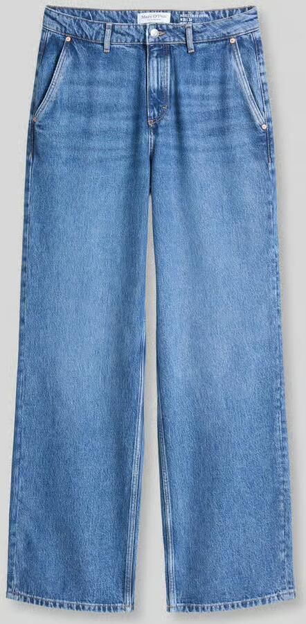 Marc O'Polo wide fit jeans van mix van katoen en lyocell