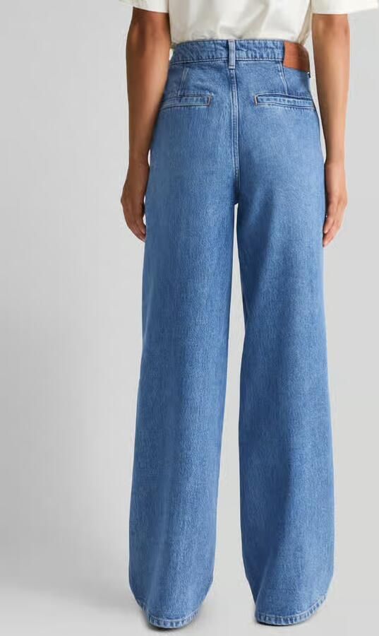 Marc O'Polo wide fit jeans van mix van katoen en lyocell - Foto 3