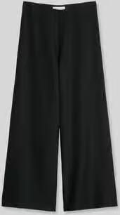 Marc O'Polo wide leg broek in gebreide look van katoenmix