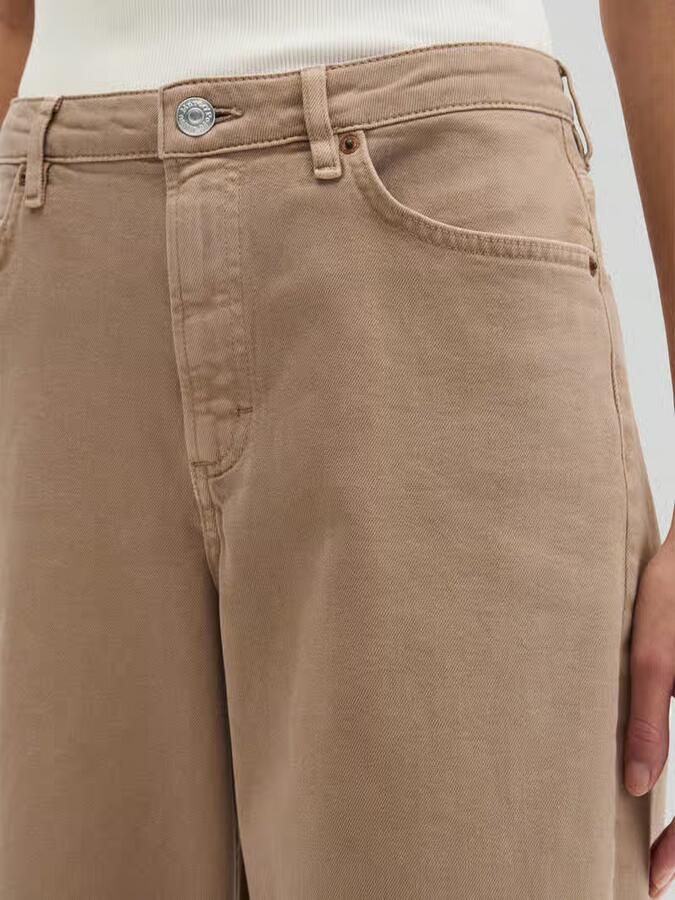 Marc O'Polo wide leg broek van katoenmix model 'TOLVA'