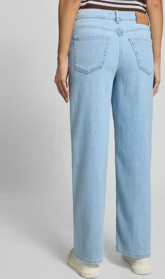 Marc O'Polo Wide leg broek van katoenmix model 'TOLVA LONG'