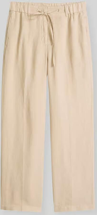 Marc O'Polo Wide leg broek van puur linnen - Foto 2