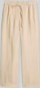 Marc O'Polo Wide leg broek van puur linnen