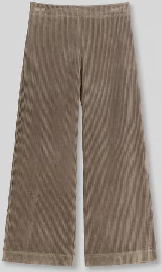 Marc O'Polo Wide leg corduroy broek van puur katoen - Foto 2