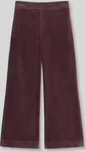 Marc O'Polo Wide leg corduroy broek van puur katoen