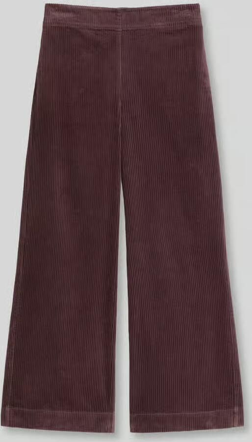 Marc O'Polo Wide leg corduroy broek van puur katoen - Foto 2