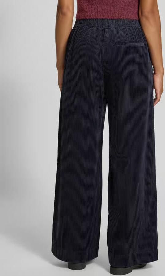 Marc O'Polo Wide leg corduroy broek van puur katoen - Foto 2