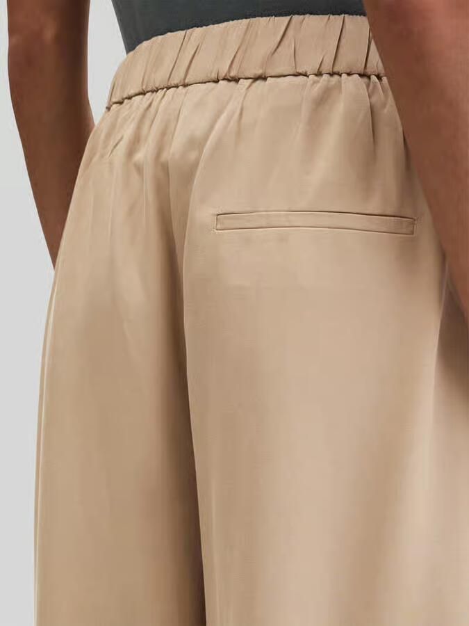 Marc O'Polo Wide leg culotte met linnen