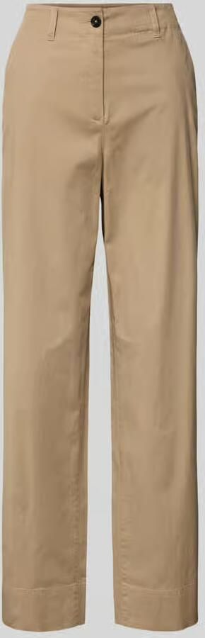 Marc O'Polo Wide leg culotte van katoenmix