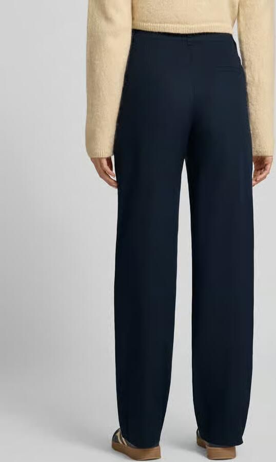 Marc O'Polo Wide leg culotte van katoenmix - Foto 3