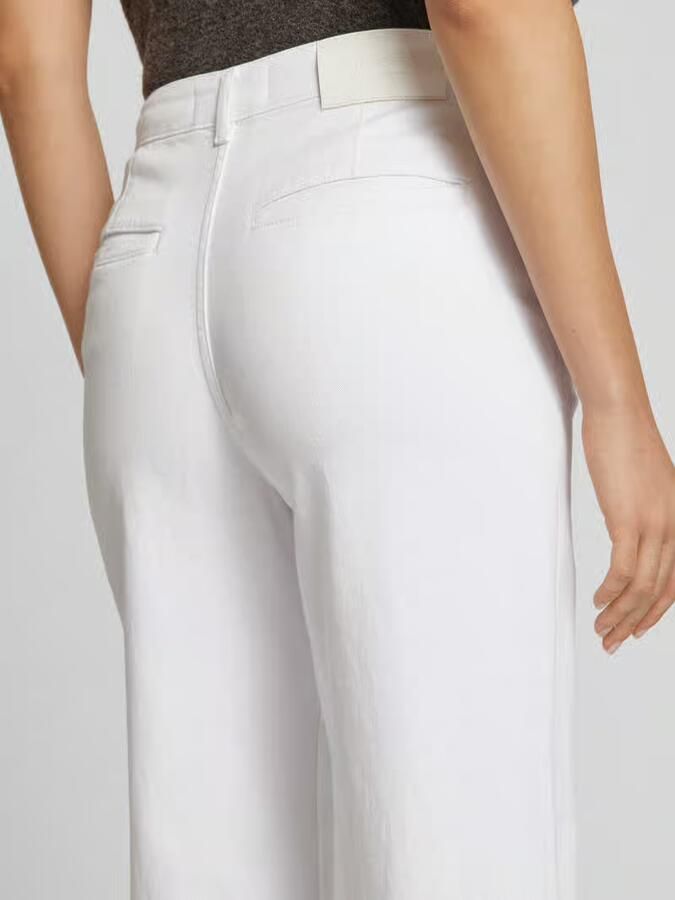 Marc O'Polo Wide leg jeans in een mix van katoen en lyocell model 'LUMA' - Foto 3