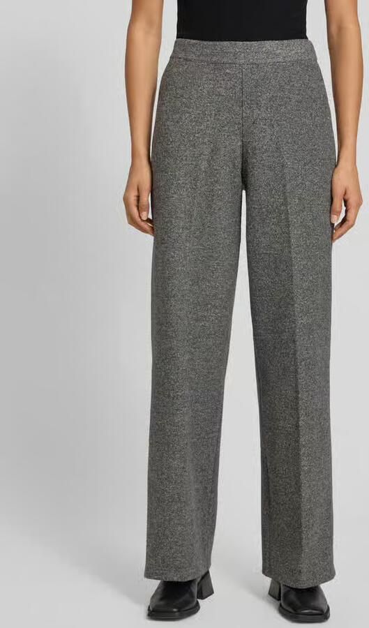 Marc O'Polo Wide leg pantalon van katoenmix - Foto 2