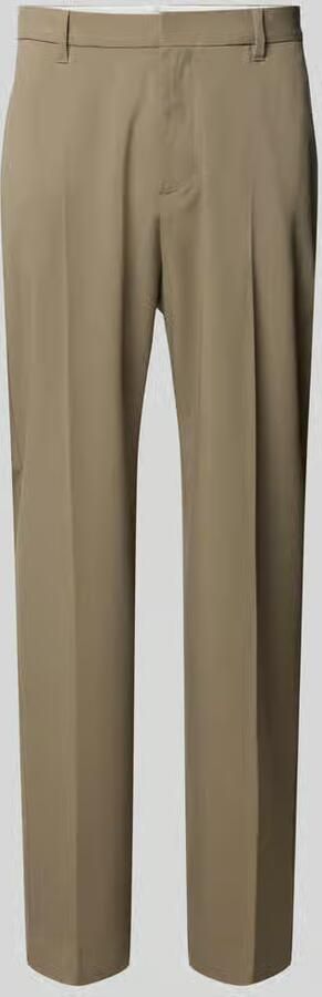 Marc O'Polo Wijde broek met wol model 'MOSSBO DFB' × DFB Travel collectie - Foto 2