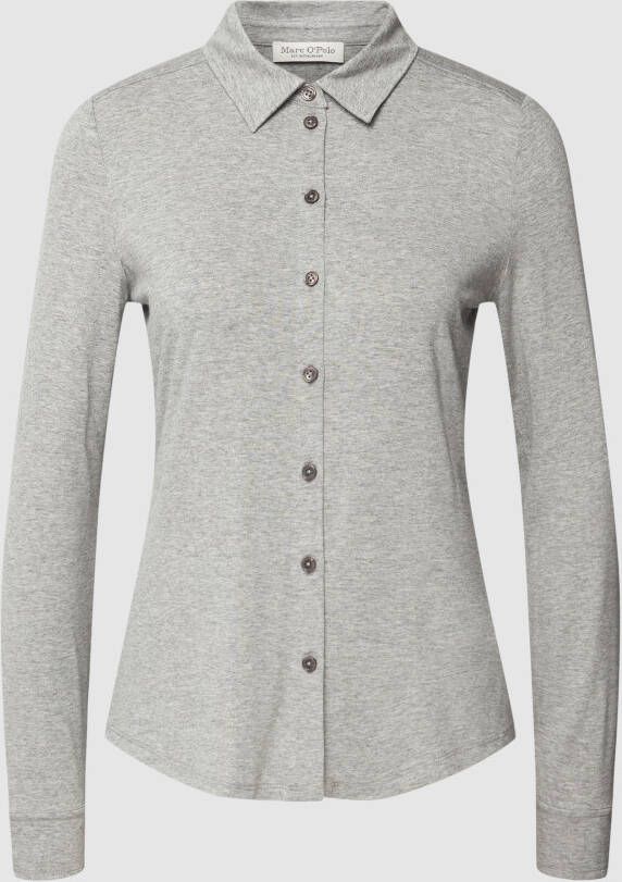 Marc O'Polo Jersey blouse regular fit Grijs Dames