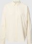 Marc O'Polo Overhemdblouse met structuurpatroon - Thumbnail 1