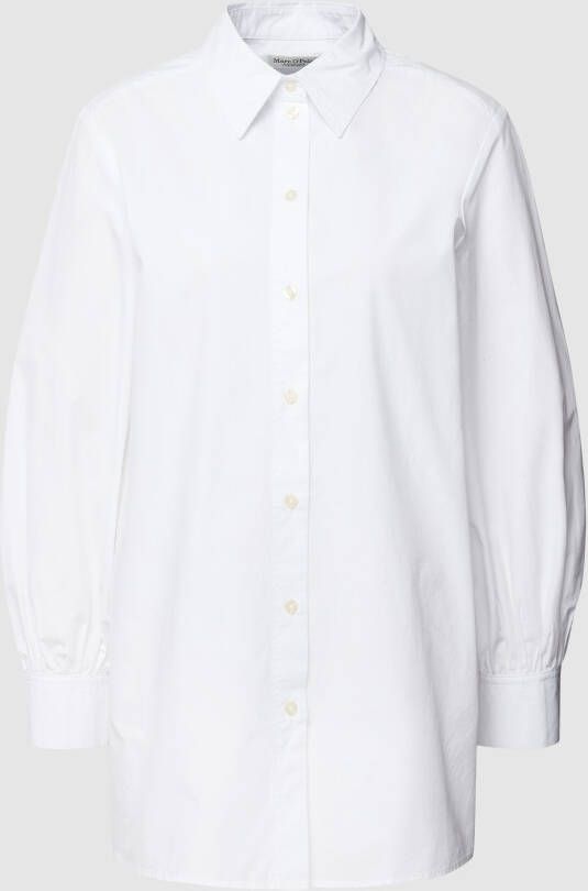 Marc O'Polo Feminine Lange Blouse White Dames