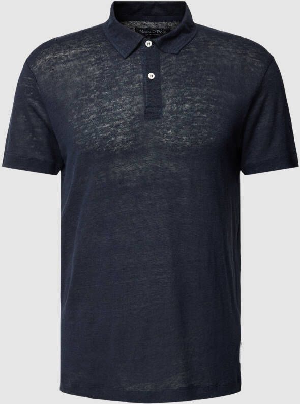 Marc O'Polo Poloshirt met korte knoopsluiting