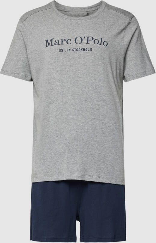 Marc O'Polo Pyjama met labelprint model 'Relax MIX N MATCH'