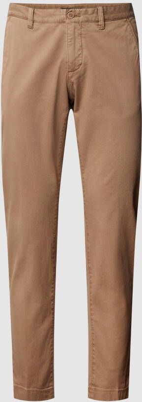 Marc O'Polo Regular fit chino met labelpatch