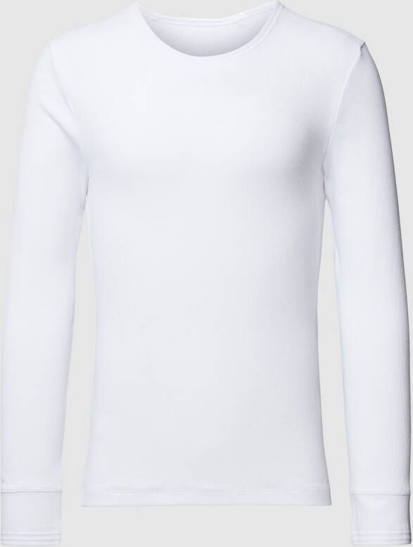 Marc O'Polo Shirt met lange mouwen in fijnriblook model 'ICONIC'