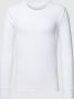 Marc O'Polo Shirt met lange mouwen in fijnriblook model 'ICONIC' - Thumbnail 1