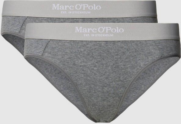 Marc O'Polo Slip met elastische band met logo model 'Iconic'