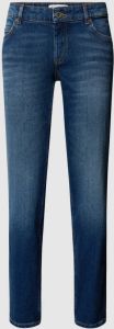 Marc O'Polo Straight fit jeans met logodetail