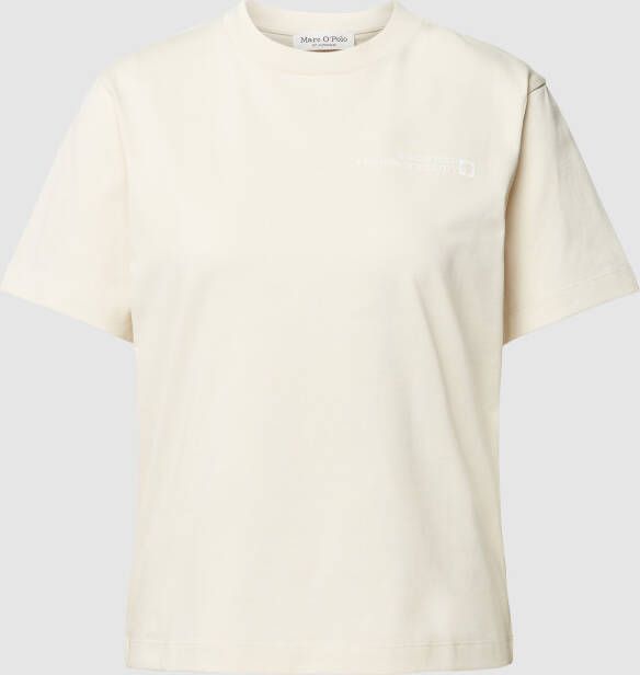 Marc O'Polo T-shirt regular fit Beige Dames