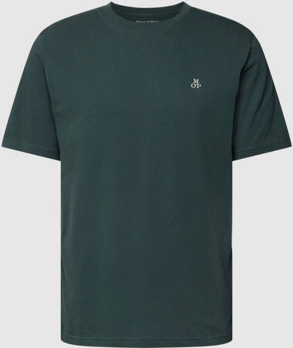 Marc O'Polo T-shirt short sleeve logo print ribbed collar