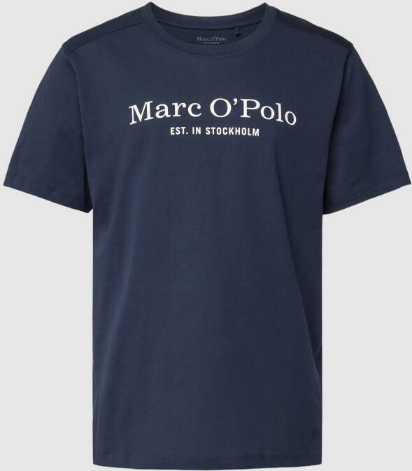 Marc O'Polo T-shirt met logoprint voor