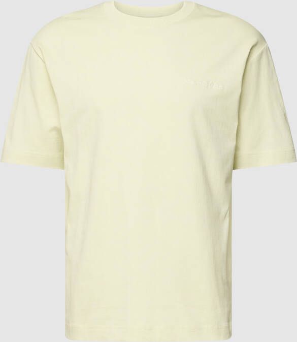 Marc O'Polo T-shirt met labelstitching model 'short sleeve'