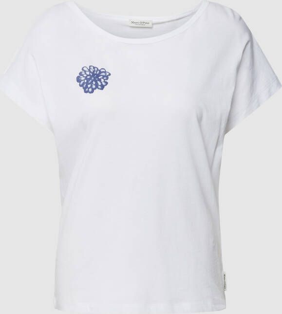 Marc O'Polo T-shirt met motiefprint