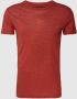 Marc O'Polo T-shirt van linnen met ronde hals - Thumbnail 1