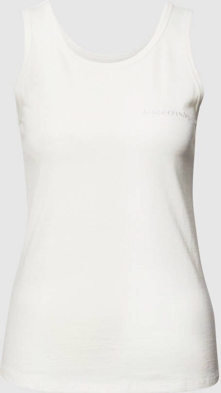 Marc O'Polo Top met labelstitching