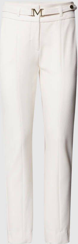 Marciano Guess High rise stoffen broek met structuurmotief model 'AURORA PANT'