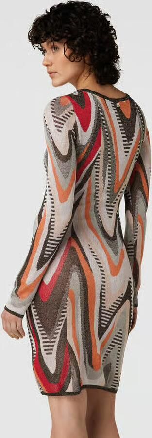 Marciano Guess Knielange jurk met all-over motief model 'SCARLETT' - Foto 4