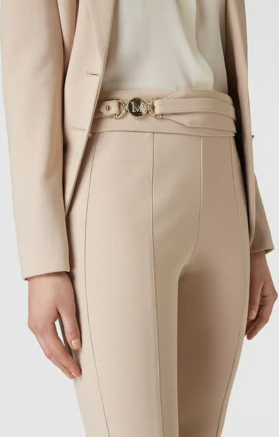 Marciano Guess Slim fit stoffen broek met siernaden model 'KAREN'